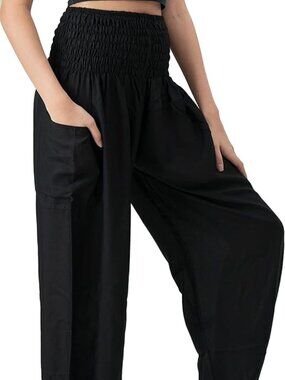 Black  Harem Pants